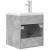 Set mobilier de baie, 2 piese, gri beton, lemn compozit GartenMobel Dekor