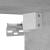 Set mobilier de baie, 2 piese, gri beton, lemn compozit GartenMobel Dekor