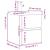 Set mobilier de baie, 2 piese, gri beton, lemn compozit GartenMobel Dekor