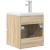 Set mobilier de baie, 2 piese, stejar sonoma, lemn prelucrat GartenMobel Dekor