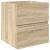 Set mobilier de baie, 2 piese, stejar sonoma, lemn prelucrat GartenMobel Dekor