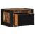 Noptiere 2 buc multicolore 40x35x25 cm lemn masiv recuperat GartenMobel Dekor
