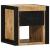Noptiera 40x35x40 cm lemn masiv de mango GartenMobel Dekor