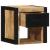 Noptiere 2 buc 40x35x40 cm lemn masiv de mango GartenMobel Dekor