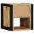 Noptiere 2 buc 40x35x40 cm lemn masiv de mango GartenMobel Dekor