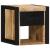 Noptiere 2 buc 40x35x40 cm lemn masiv de mango GartenMobel Dekor