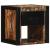 Noptiere 2 buc multicolore 40x35x40 cm lemn masiv recuperat GartenMobel Dekor