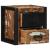 Noptiera multicolor 40x35x40 cm lemn masiv recuperat GartenMobel Dekor