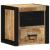 Noptiere 2 buc 40x35x40 cm lemn masiv de mango GartenMobel Dekor