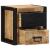 Noptiere 2 buc 40x35x40 cm lemn masiv de mango GartenMobel Dekor