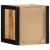 Noptiere 2 buc 40x35x40 cm lemn masiv de mango GartenMobel Dekor