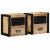 Noptiere 2 buc 40x35x40 cm lemn masiv de mango GartenMobel Dekor