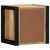 Noptiere 2 buc 40x35x40 cm lemn masiv de mango GartenMobel Dekor