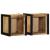 Noptiere 2 buc 40x35x40 cm lemn masiv de mango GartenMobel Dekor