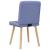 Scaune de sufragerie 2 buc țesătură Jeans Blue GartenMobel Dekor