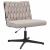 Scaun de birou pivotant, gri deschis, material textil GartenMobel Dekor