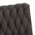 Scaun de birou pivotant, gri închis, material textil GartenMobel Dekor
