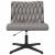 Scaun de birou pivotant, gri deschis, material textil GartenMobel Dekor