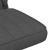 Scaun de birou pivotant, gri închis, material textil GartenMobel Dekor