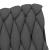 Scaun de birou pivotant, gri închis, material textil GartenMobel Dekor