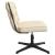 Scaun de birou pivotant, crem, material textil GartenMobel Dekor
