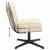 Scaun de birou pivotant, crem, material textil GartenMobel Dekor