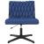 Scaun de birou pivotant, albastru, material textil GartenMobel Dekor