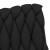 Scaun de birou pivotant, negru, material textil GartenMobel Dekor