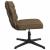 Scaun de birou pivotant, gri taupe, material textil GartenMobel Dekor