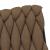 Scaun de birou pivotant, gri taupe, material textil GartenMobel Dekor
