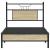 Cadru pat fără saltea, stejar sonoma 80x200 cm lemn prelucrat GartenMobel Dekor
