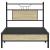 Cadru pat fără saltea stejar sonoma, 90x190 cm, lemn prelucrat GartenMobel Dekor
