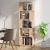 Bibliotecă/Separator cameră, 51x25x163,5 cm lemn masiv pin GartenMobel Dekor