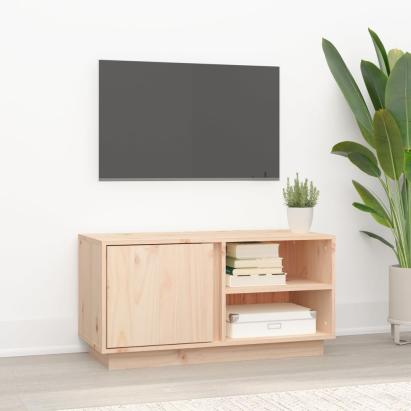 Comodă TV, 80x35x40,5 cm, lemn masiv de pin GartenMobel Dekor