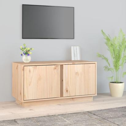Comodă TV, 80x35x40,5 cm, lemn masiv de pin GartenMobel Dekor