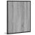 Oglindă baie cu raft gri sonoma 50x12x60 cm lemn prelucrat GartenMobel Dekor