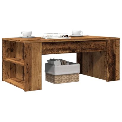 Măsuță de cafea, lemn vechi, 102x55x42 cm, lemn prelucrat GartenMobel Dekor