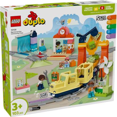 LEGO DUPLO TREN COMUNITAR INTERACTIV 10428 SuperHeroes ToysZone