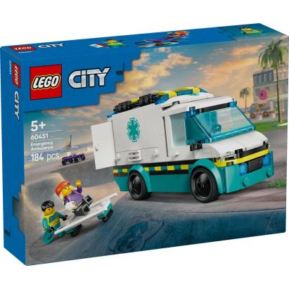 LEGO CITY AMBULANTA DE URGENTE 60451 SuperHeroes ToysZone