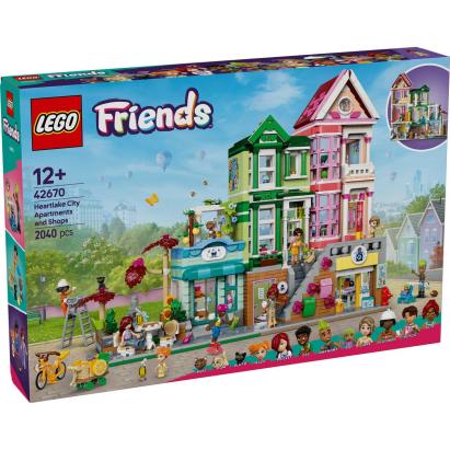 LEGO FRIENDS APARTAMENTE SI MAGAZINE ÎN ORASUL HEARTLAKE 42670 SuperHeroes ToysZone