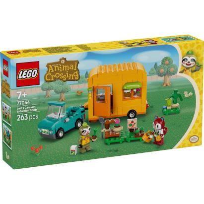 LEGO ANIMAL CROSSING CARAVANA SI MAGAZINUL DE GRADINARIT AL LUI LEIF 77054 SuperHeroes ToysZone
