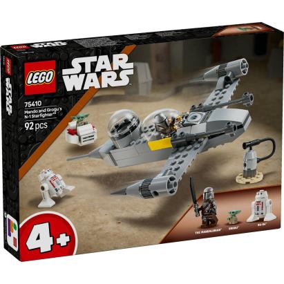 LEGO STAR WARS TM NAVA DE LUPTA STELARA N-1 A LUI MANDO SI GROGU 75410 SuperHeroes ToysZone