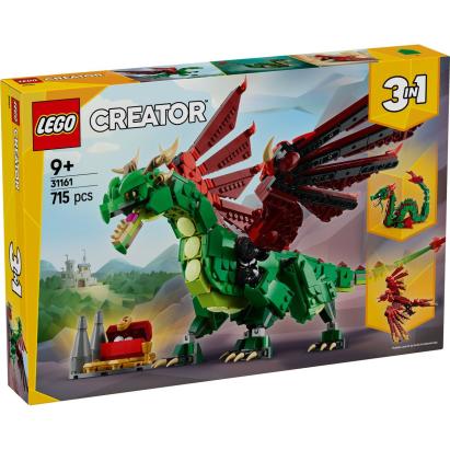 LEGO CREATOR DRAGON MEDIEVAL 31161 SuperHeroes ToysZone
