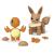 POKEMON MEGA SET DOUA BILE CHARMANDER SI EEVEE 40 PIESE SuperHeroes ToysZone