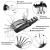 Kit multifunctional bicicleta 16 in 1, chei, surubelnite, inbus, levier MultiMark GlobalProd