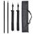 Set studio foto cu 3 fundaluri de bumbac, cadru reglabil, 3x5 m GartenMobel Dekor