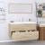 Set mobilier de baie, 3 piese, stejar sonoma GartenMobel Dekor