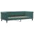 Pat de zi cu extensie și sertare verde închis 90x200 cm catifea GartenMobel Dekor