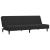 Set canapea 2 piese, negru, catifea GartenMobel Dekor