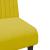 Set canapea 2 piese, galben, catifea GartenMobel Dekor
